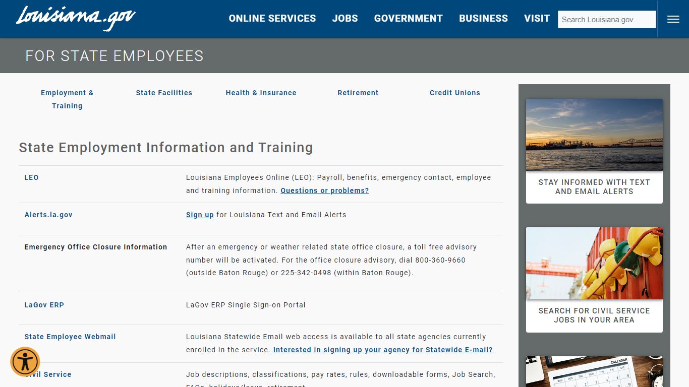 For State Employees - The official website of Louisiana